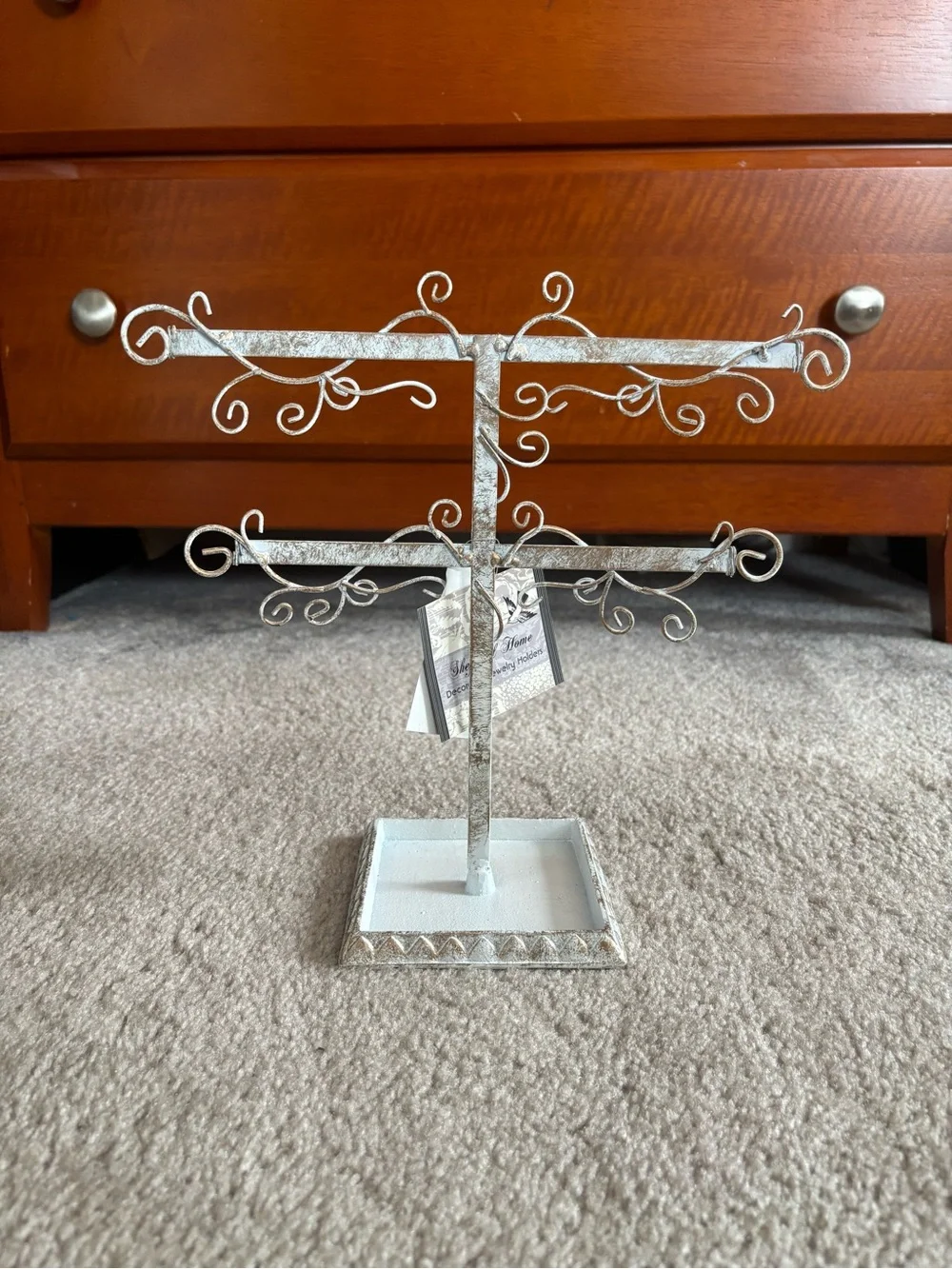 Sheffield Home: Short Vintage Antique Jewelry Holder - NWT - Unused